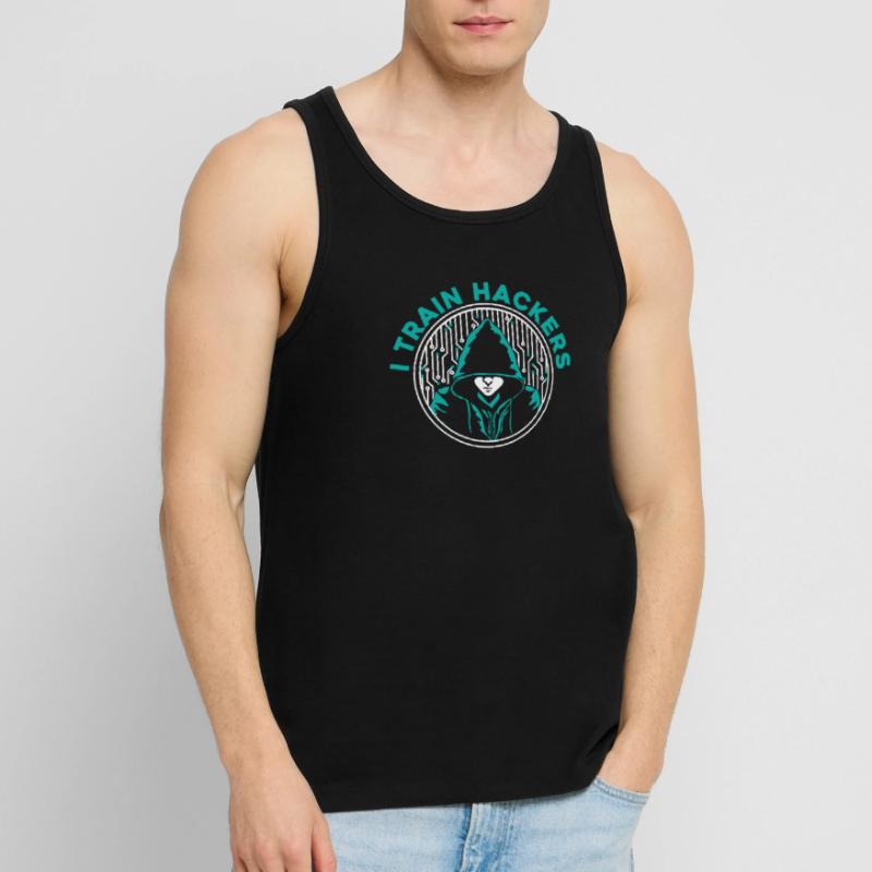 Developer Coder Programmer Cool Men's Premium Organic Tank Top