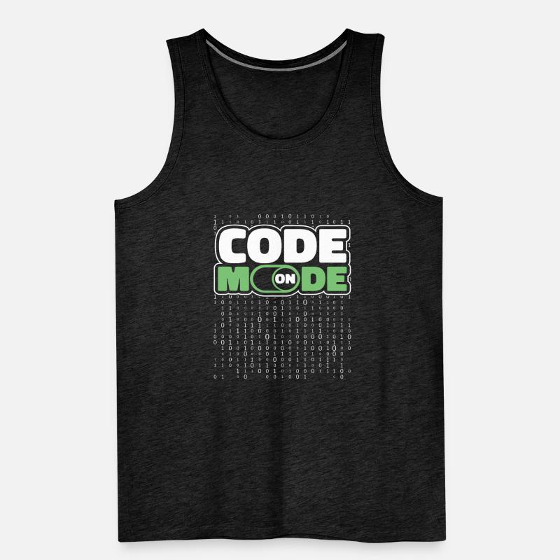 Développeur Coder Programmeur Mode Débardeur bio Premium Homme
