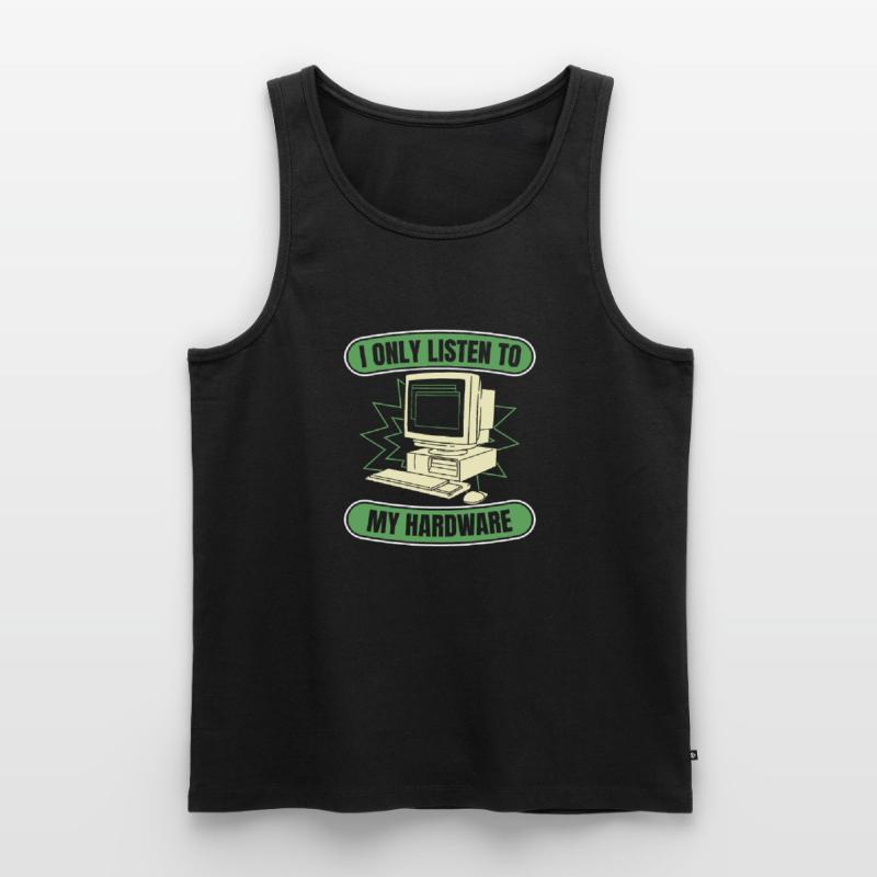 Entwickler Coder Programmierer Hardware Männer Premium Bio Tank Top