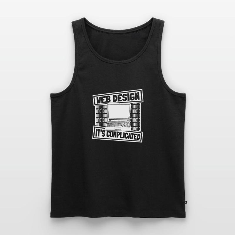 Web Developer Web Developer Men's Premium Organic Tank Top