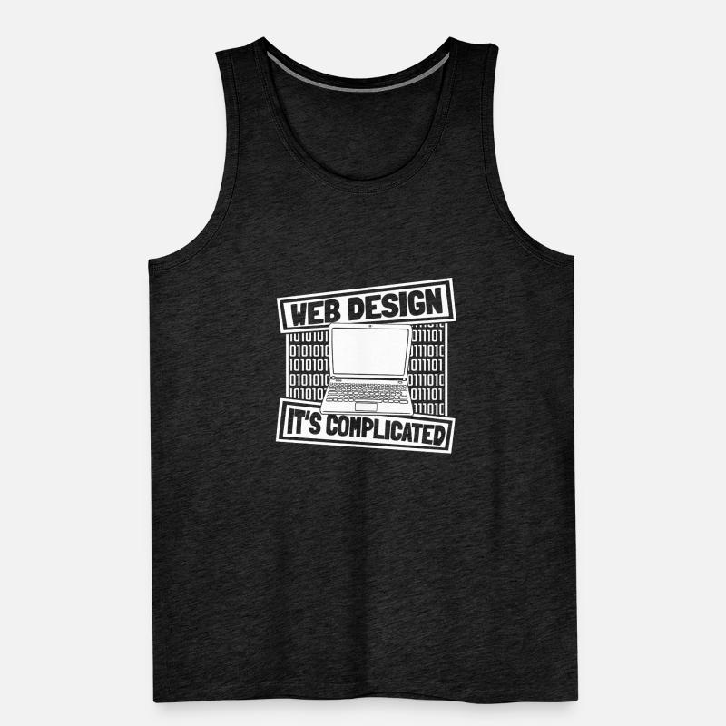 Web Developer Web Developer Men's Premium Organic Tank Top