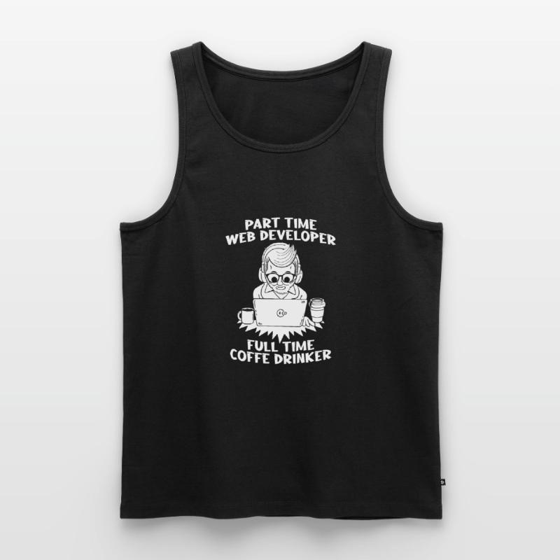 Web Developer Web Developer Men's Premium Organic Tank Top