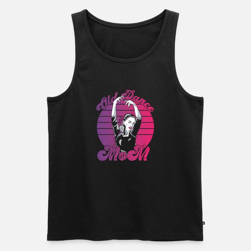 Mom Mutter Mutter Tanz Mutter - Männer Premium Bio Tank Top - Schwarz