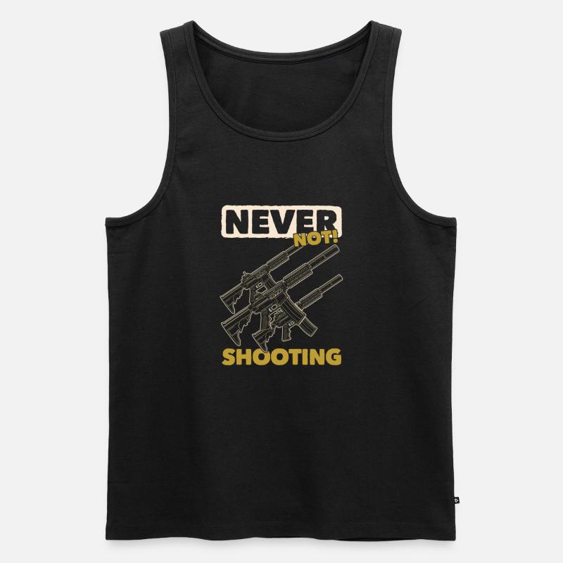 Airsoft - Männer Premium Bio Tank Top - Schwarz