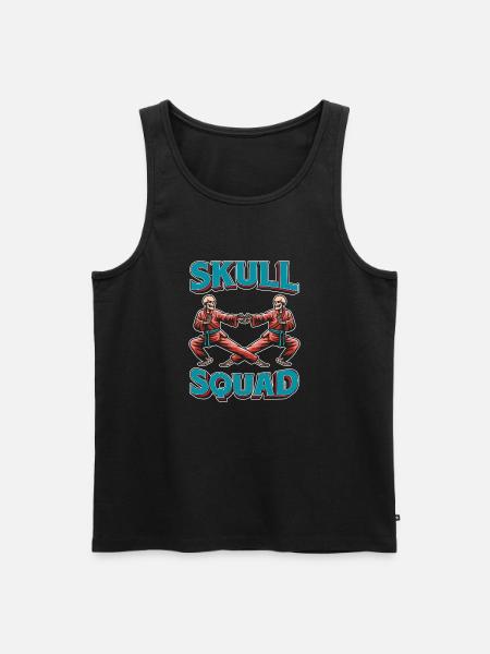 Kung Fu - Men's Premium Organic Tank Top - black