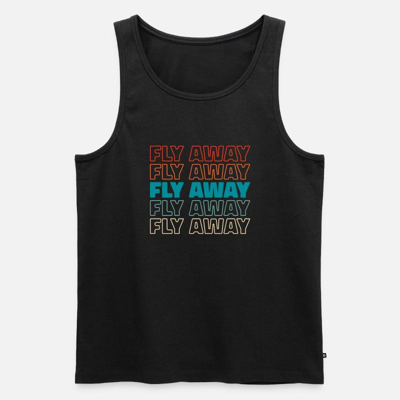Paramotor Gleitschirmfliegen - Männer Premium Bio Tank Top - Schwarz