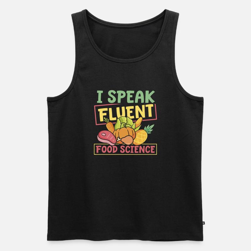 Lebensmitteltechniker - Männer Premium Bio Tank Top - Schwarz