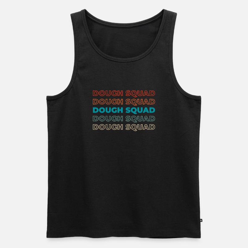 Kosmetik Kader - Männer Premium Bio Tank Top - Schwarz