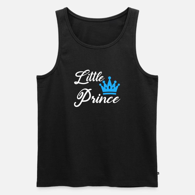 Kleiner Prinz - Männer Premium Bio Tank Top - Schwarz