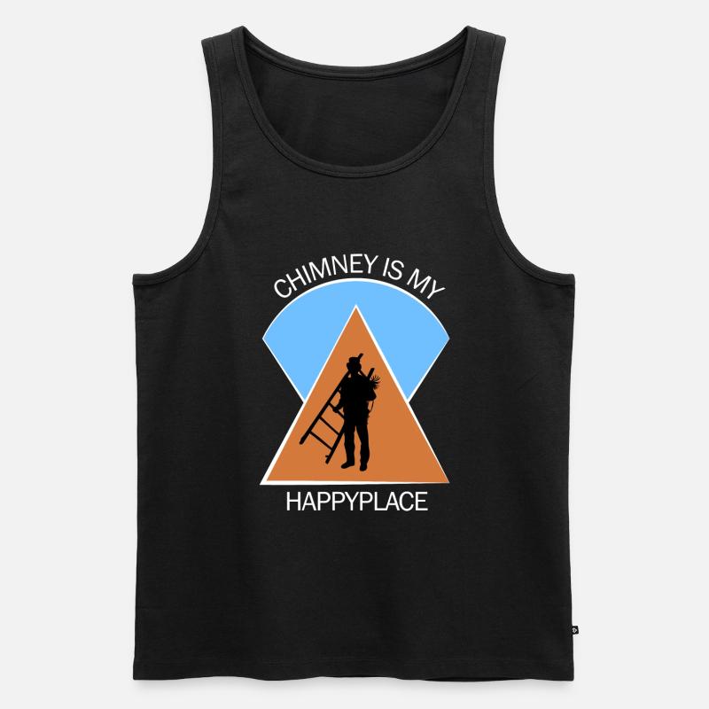 Chimney Sweep Chimney Sweep - Men's Premium Organic Tank Top - black