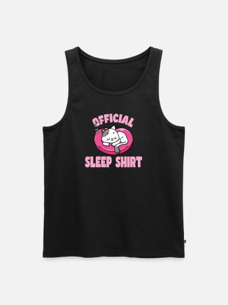 Good night - Men's Premium Organic Tank Top - black