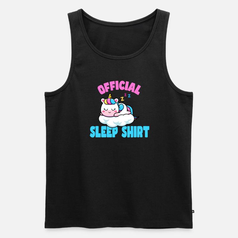 Gute Nacht - Männer Premium Bio Tank Top - Schwarz