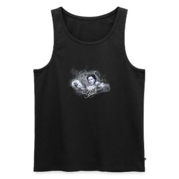femmefatale - Débardeur bio Premium Homme - noir - Devant - Michal (187cm)