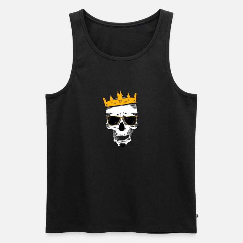 Emperore_ohne_bubble - Männer Premium Bio Tank Top - Schwarz