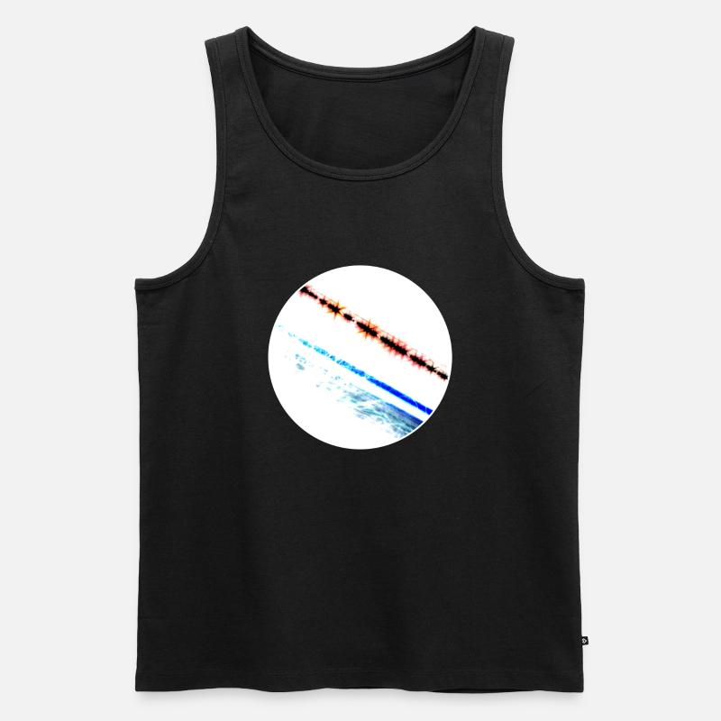 Sonic - Männer Premium Bio Tank Top - Schwarz