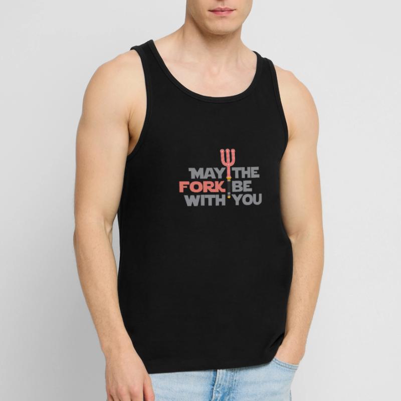 Developer May the Fork Be With You Geschenk idéee Débardeur bio Premium Homme