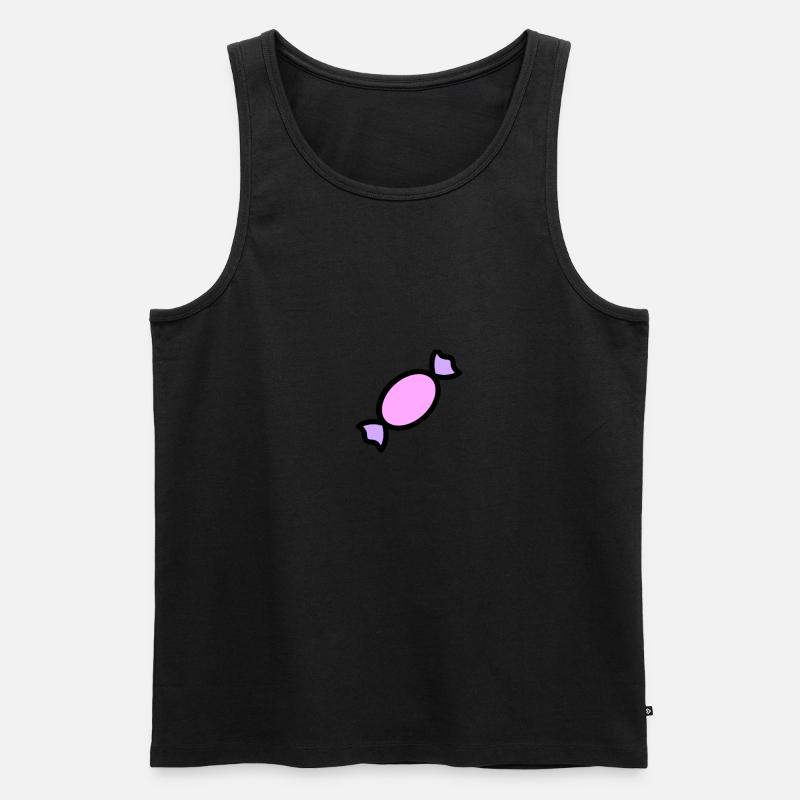 Zückerli - Männer Premium Bio Tank Top - Schwarz