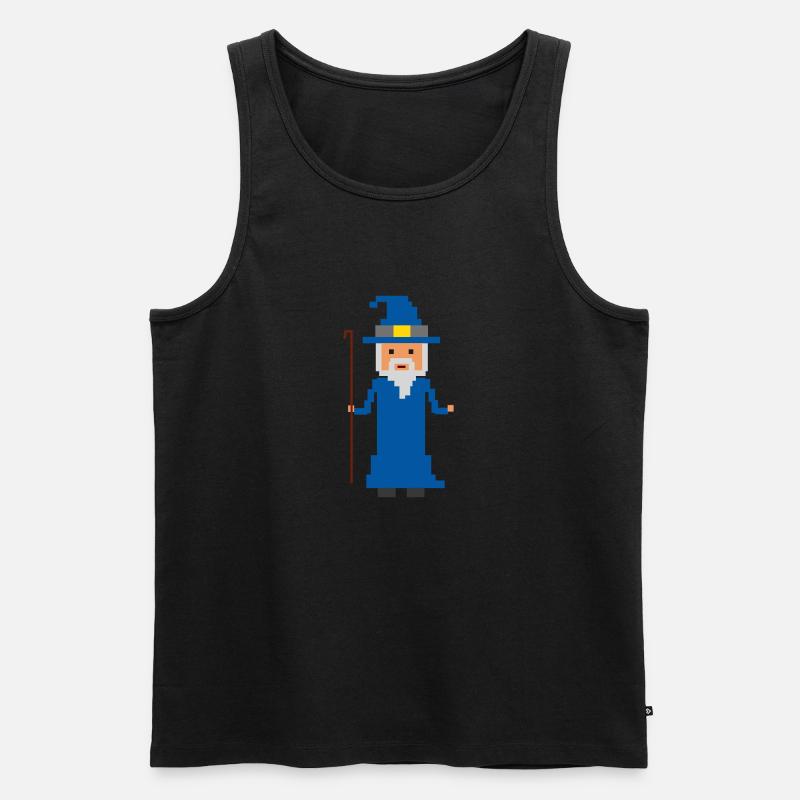 Entwickler Open Sourcerer Lustige Geschenkidee - Männer Premium Bio Tank Top - Schwarz