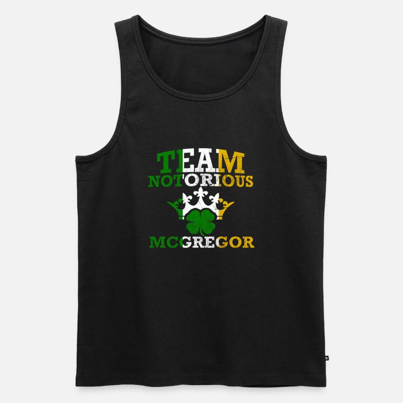 der berüchtigte - Männer Premium Bio Tank Top - Schwarz