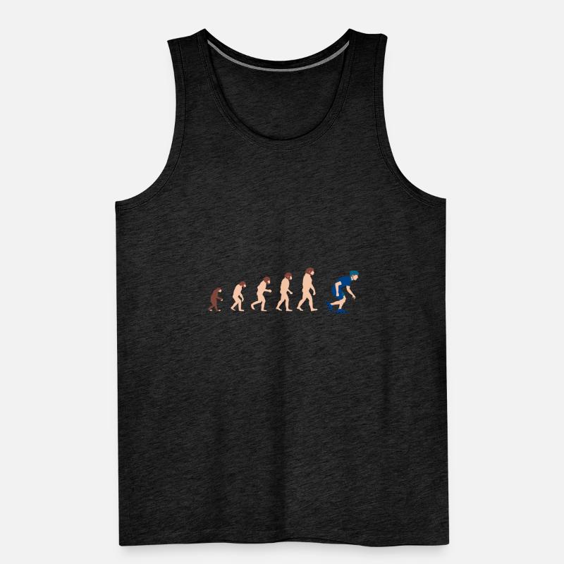 Evolution Inline Skates Lustige Geschenkidee Männer Premium Bio Tank Top