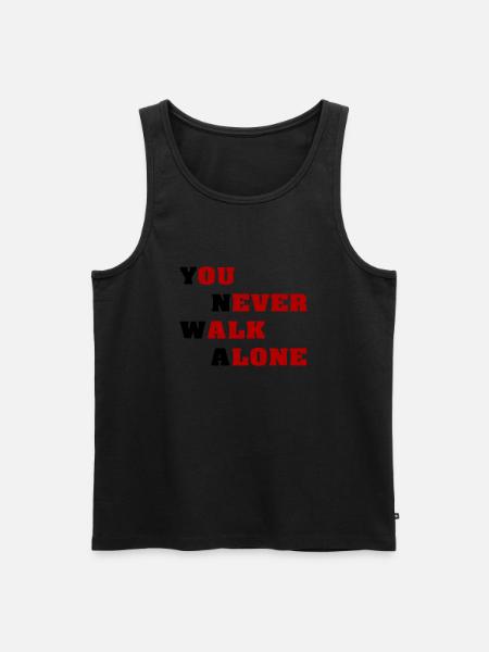 YNWA - Männer Premium Bio Tank Top - Schwarz