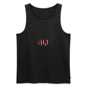 Die Kraft gehört mir - Männer Premium Bio Tank Top - Schwarz - Vorne - Michal (187cm)