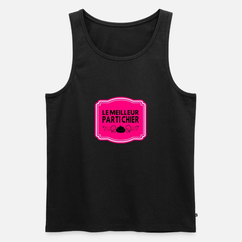 DIE BESTE SCHEISSPARTY! - Männer Premium Bio Tank Top - Schwarz