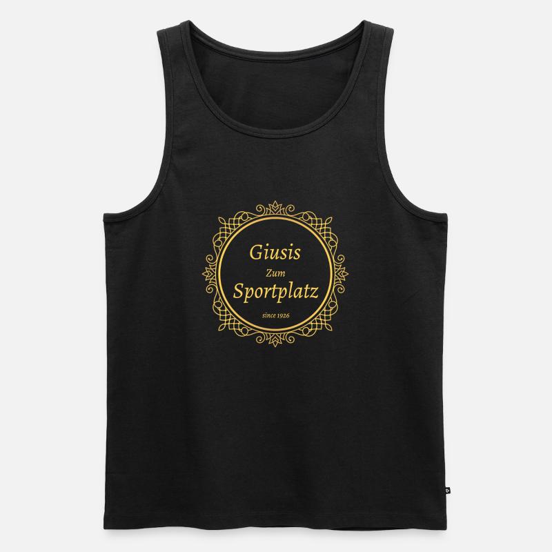 guisis - Männer Premium Bio Tank Top - Schwarz