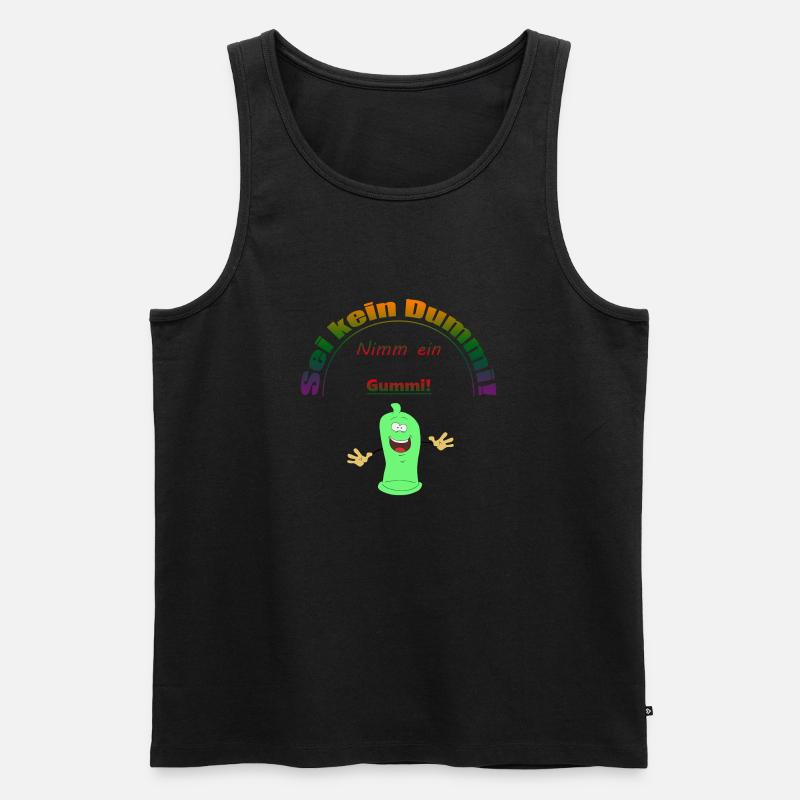 Gummi - Männer Premium Bio Tank Top - undefined