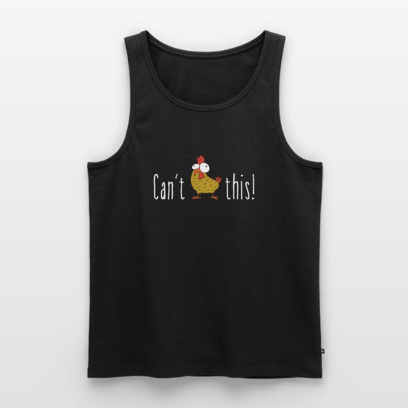 Can't Hendl this Austrian dialect gift Men's Premium Organic Tank Top