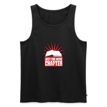 Just one more Chapter - just another chapter - Men's Premium Organic Tank Top - black - Front - Michal (187cm)