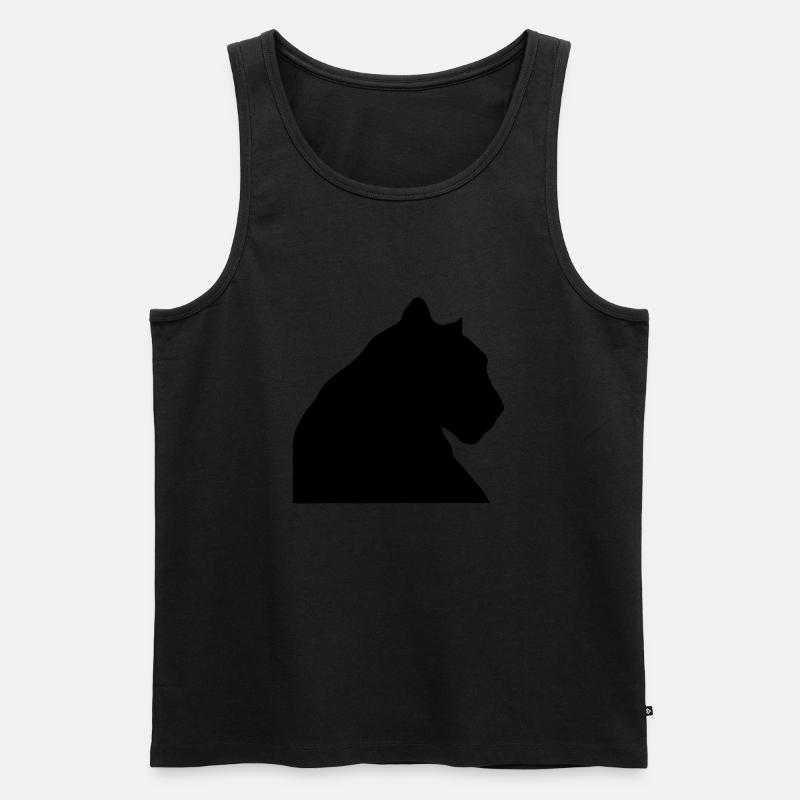 Panther - Männer Premium Bio Tank Top - undefined