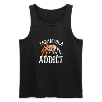 Tarantulas more addicted - Men's Premium Organic Tank Top - black - Front - AI Model Male 178 light (178cm)