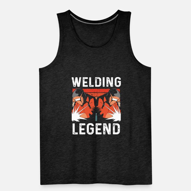 Welding legend Men's Premium Organic Tank Top