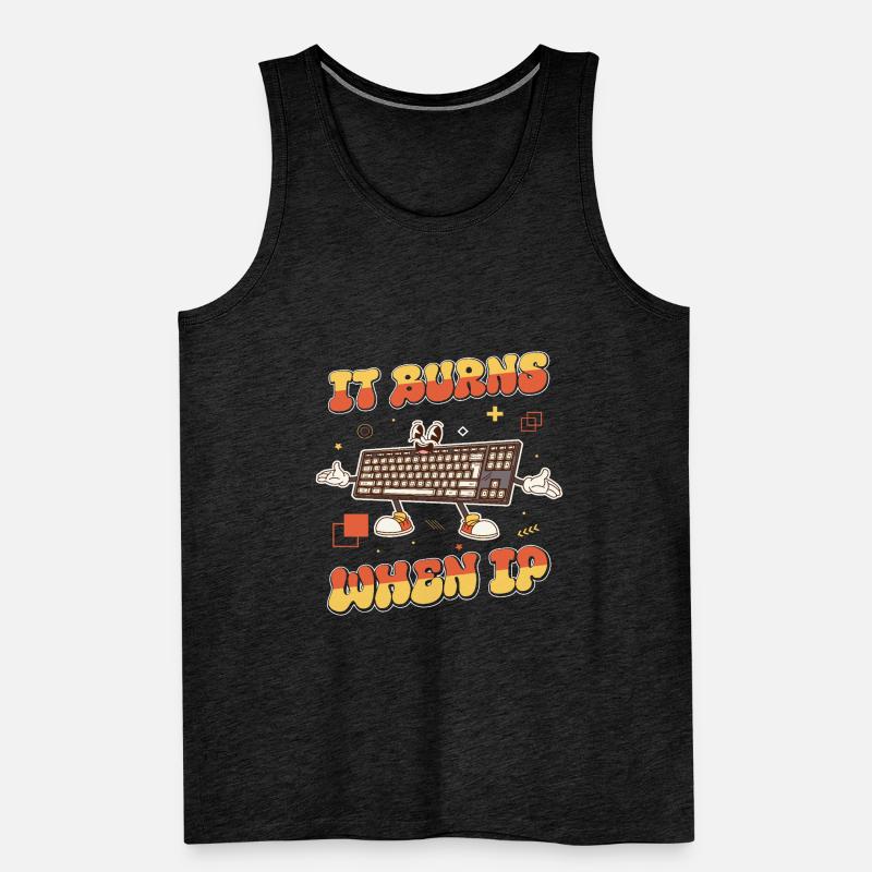 IT Geek, PC Zubehör Speichergeräte Evolution Männer Premium Bio Tank Top