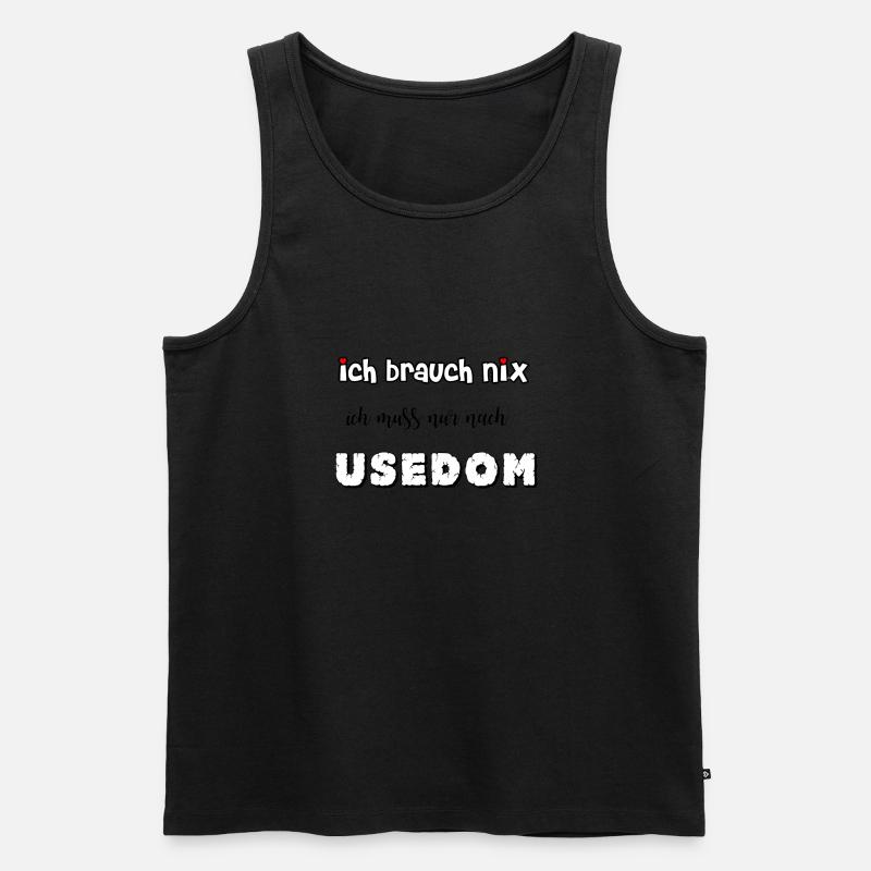 ich brauch nix - Männer Premium Bio Tank Top - undefined