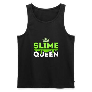 Reine Slime - Débardeur bio Premium Homme - noir - Devant - AI Model Male 178 light (178cm)