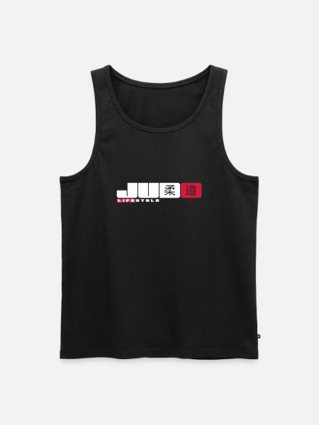 judo - Men's Premium Organic Tank Top - black