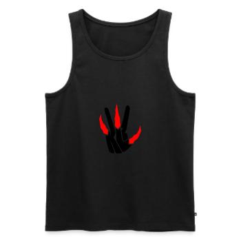 Kawhi Leonard - Männer Premium Bio Tank Top - Schwarz - Vorne - Michal (187cm)