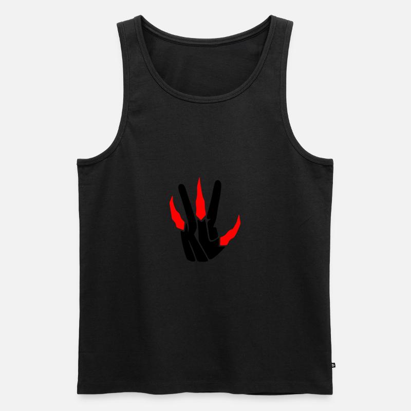 Kawhi Leonard - Männer Premium Bio Tank Top - Schwarz