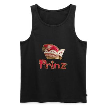 Carnival Prince Prince - Men's Premium Organic Tank Top - black - Front - AI Model Male 178 light (178cm)