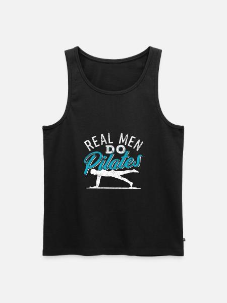Pilates - Débardeur bio Premium Homme - noir