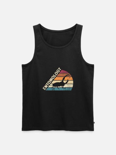 Entomology Entomologist Insects - Männer Premium Bio Tank Top - Schwarz