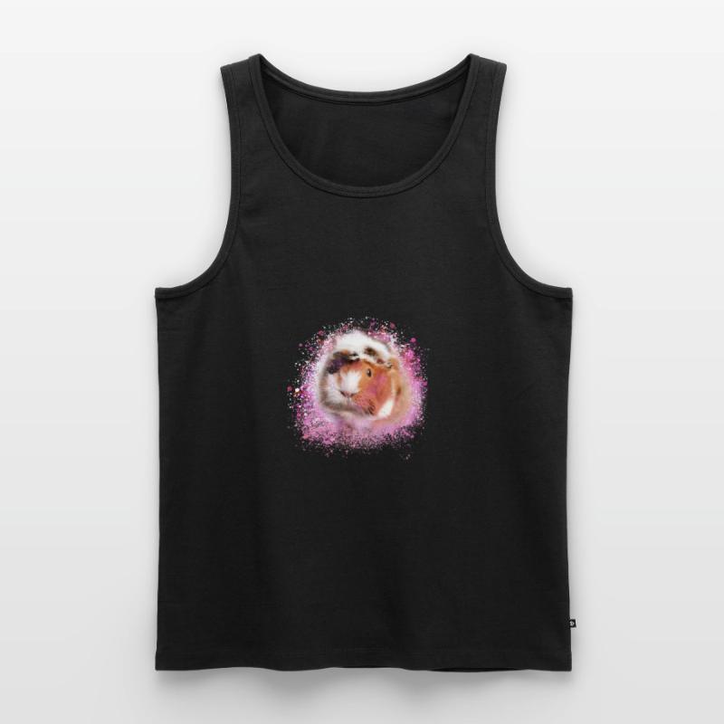 cochons d’Inde, graffitis, cochons d’Inde rosette Débardeur bio Premium Homme