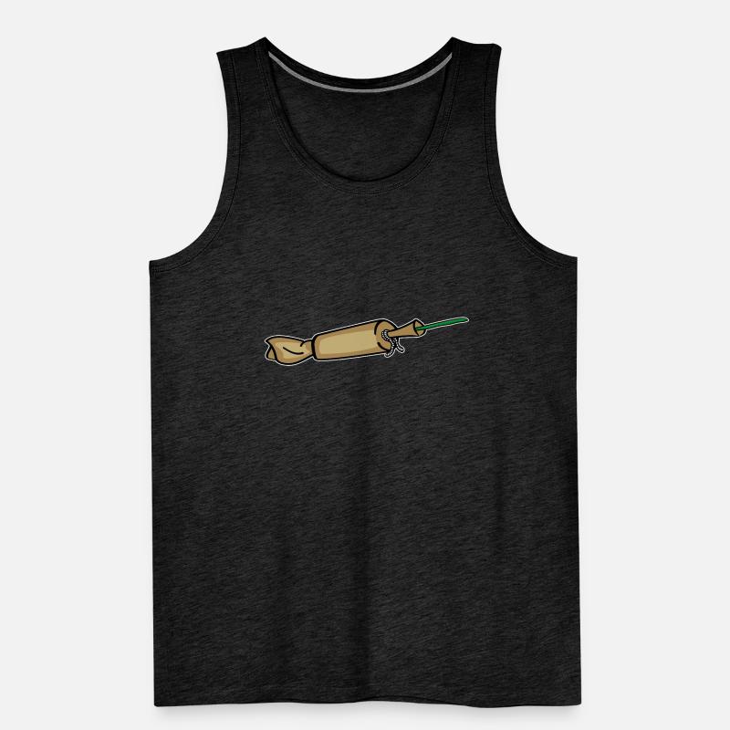 Spanish Cracker Firecracker Men's Premium Organic Tank Top