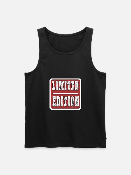 Edition limited edition - Men's Premium Organic Tank Top - black