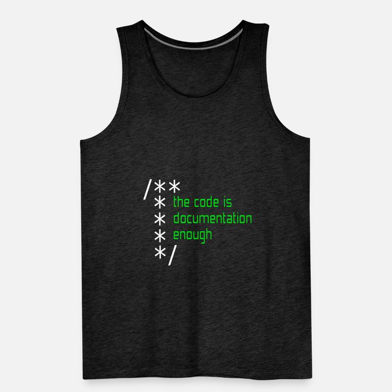 Computer programming Men's Premium Organic Tank Top