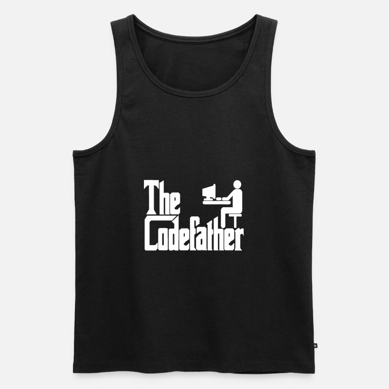 Le codefather - Débardeur bio Premium Homme - noir