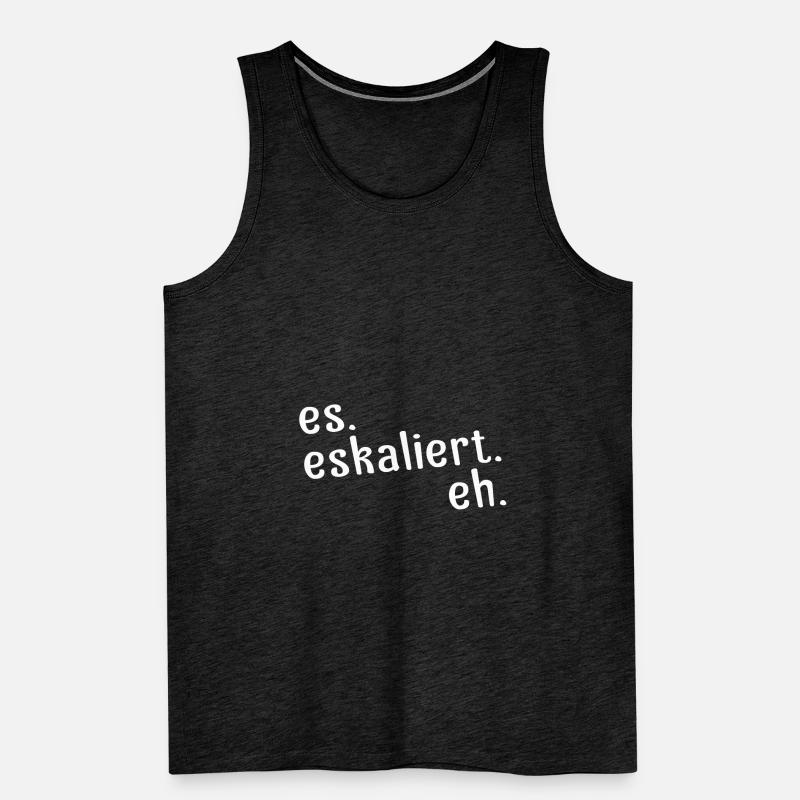 it escalates anyway gift Men's Premium Organic Tank Top