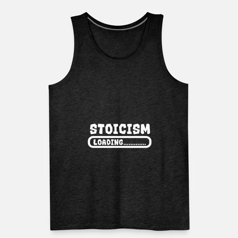 Stoicism Loading Lustige Stoische Geschenkidee Männer Premium Bio Tank Top
